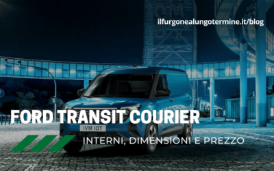 Ford Transit Courier 2023: interni, dimensioni e prezzo